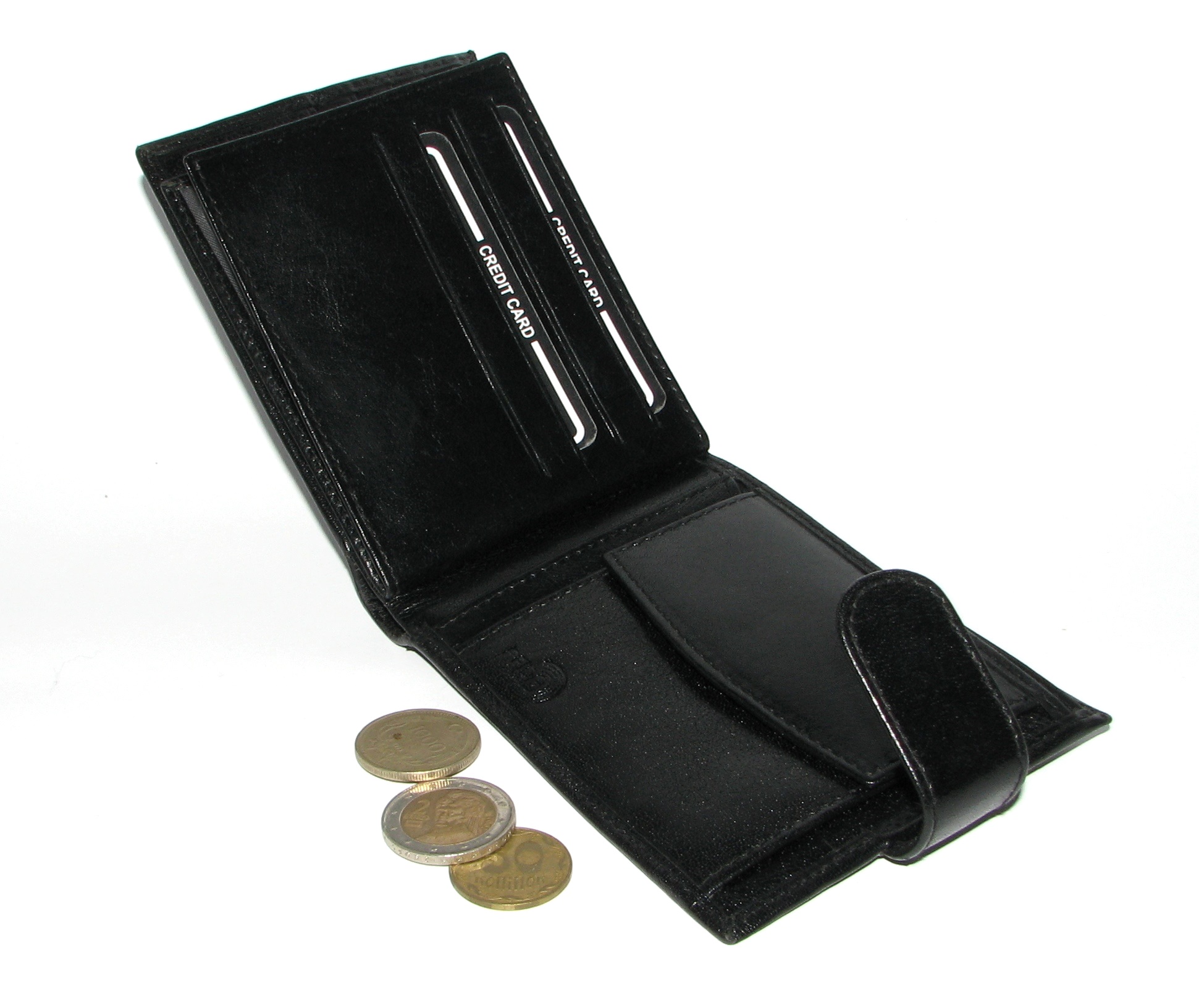 Гаманець чоловічий Pierre Andreus PW-012L-BTU BLACK Гаманець чоловічий Pierre Andreus PW-012L-BTU BLACK